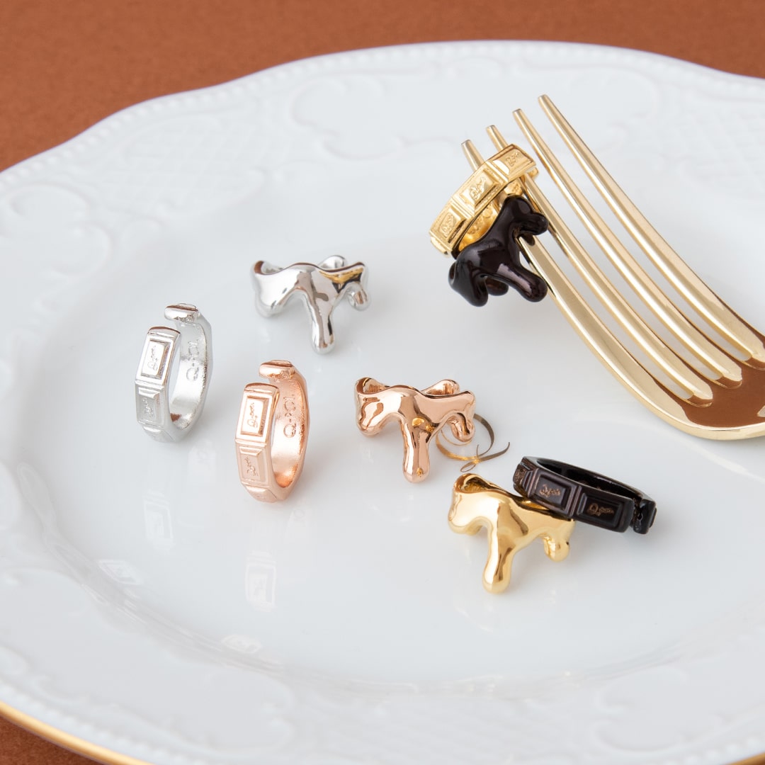 Melty Melt Ear Cuff (Gold)【Japan Jewelry】