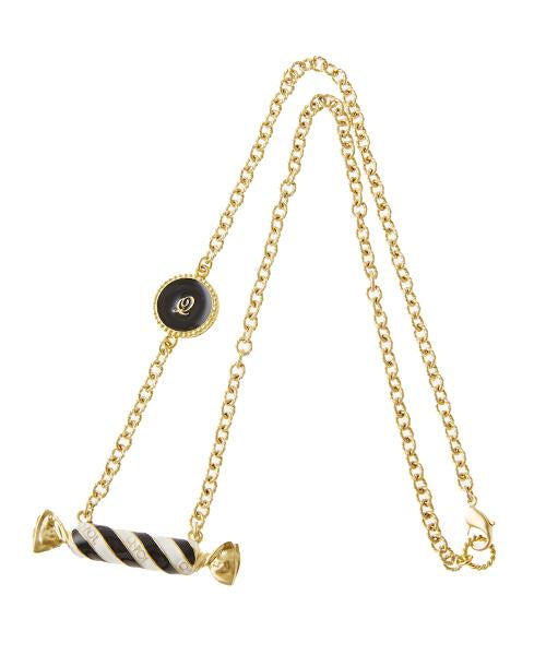 Stripe Candy Necklace (Black)【Japan Jewelry】