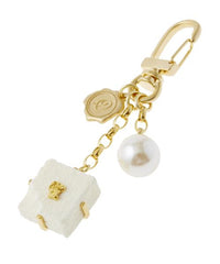 White Luxe Chocolat Keychain【Japan Jewelry】
