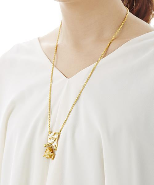 Caramel Popcorn Necklace【Japan Jewelry】