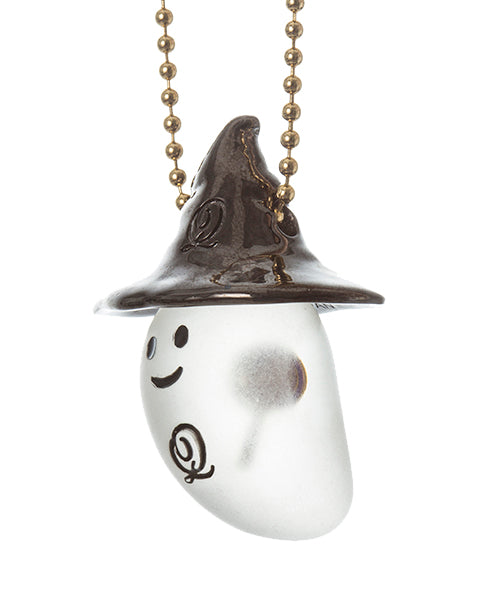 Witch Hat Charm (Metal Black)【Japan Jewelry】