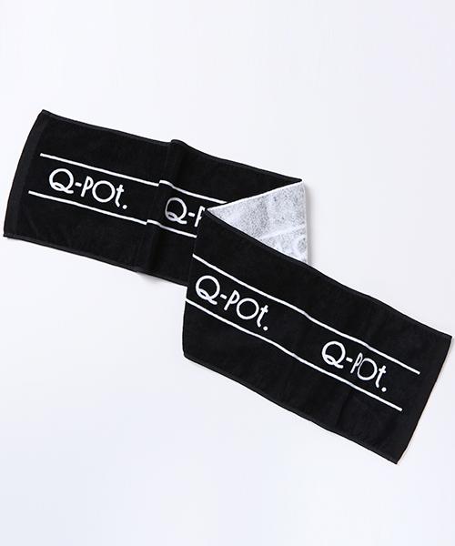【Online Exclusive】Q-pot. Logo Muffler Towel