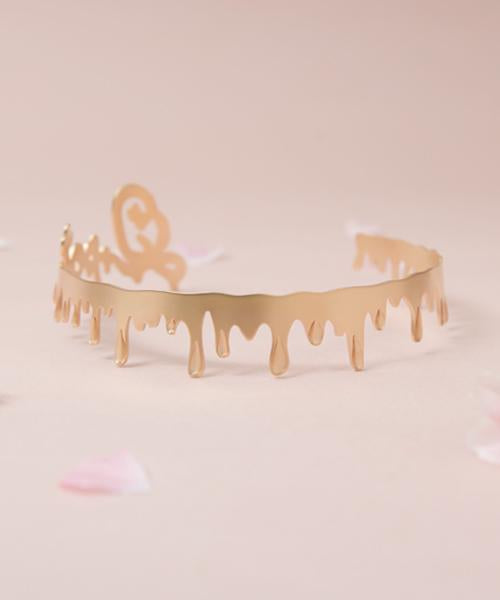 Melty Choker (Matt Pink Gold)【Japan Jewelry】