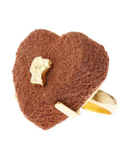 Luxe Heart Chocolat Ring【Japan Jewelry】
