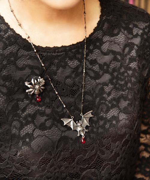 Vampire Bat Necklace【Japan Jewelry】