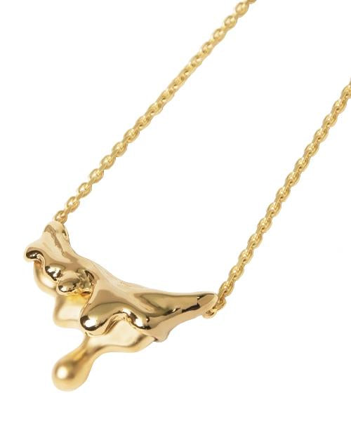 Melty Melt Necklace (Yellow Gold)【Japan Jewelry】 – Japan Jewelry