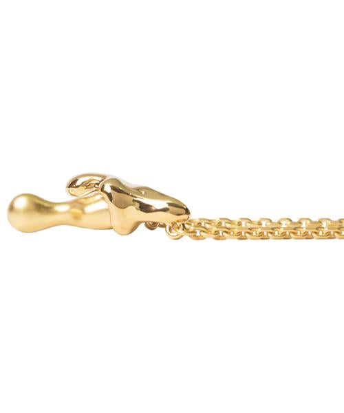 Melty Melt Necklace (Yellow Gold)【Japan Jewelry】