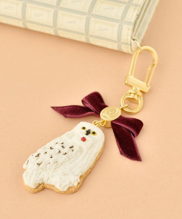 【Harry Potter × Q-pot. collaboration】Hedwig Sugar Cookie Key Holder【Japan Jewelry】