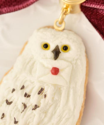 【Harry Potter × Q-pot. collaboration】Hedwig Sugar Cookie Key Holder【Japan Jewelry】