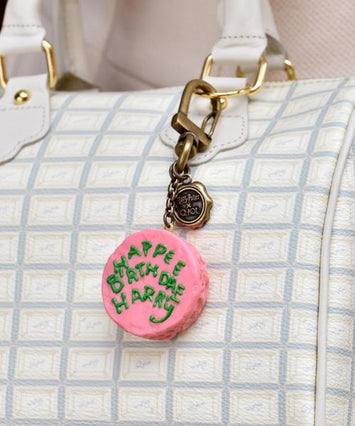 【Harry Potter × Q-pot. collaboration】HAPPEE BIRTHDAE HARRY CAKE Key Holder【Japan Jewelry】