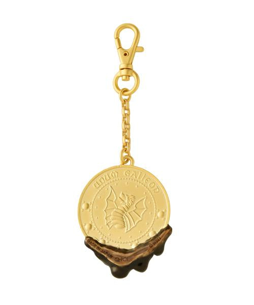 【Harry Potter × Q-pot. collaboration】Gringotts Bank Chocolate Coin Bag Charm【Japan Jewelry】