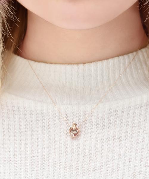 【Harry Potter × Q-pot. collaboration / 10K-Pink Gold】Love Potion Necklace【Japan Jewelry】