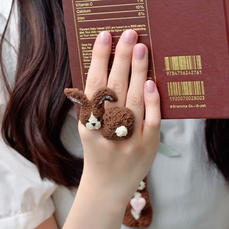 【Online Exclusive】Mix Rabbit Cookie's Face Ring