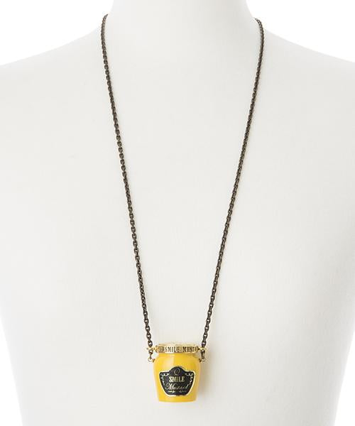 Mustard Bottle Necklace【Japan Jewelry】