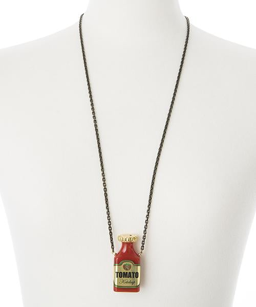 Ketchup Bottle Necklace【Japan Jewelry】