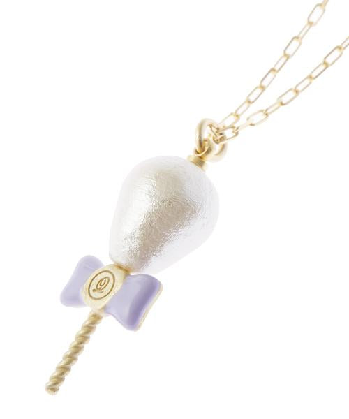 Petit Cotton Candy Necklace (White)【Japan Jewelry】