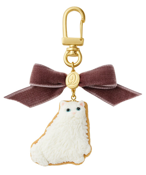 Persian Cat Sugar Cookie Key Holder【Japan Jewelry】