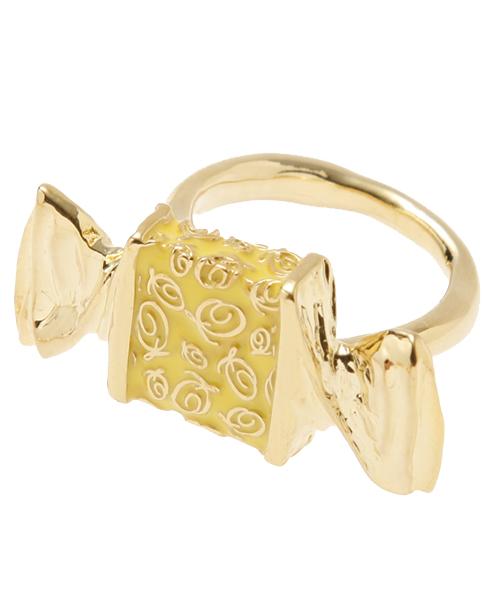 【Special Package】Petit Taffy Candy Ring (Yellow)