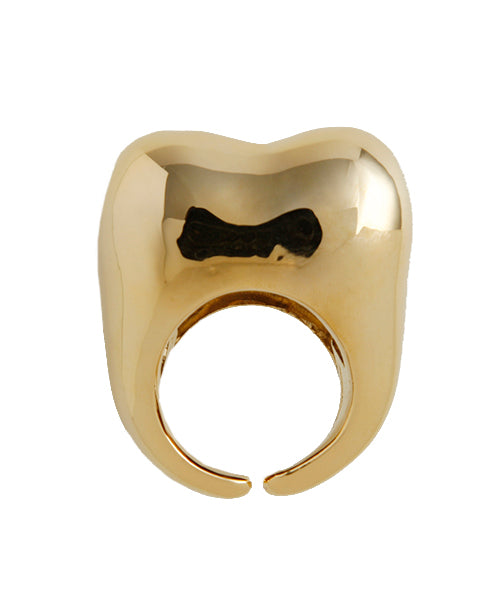 【Special Package】Big Golden Tooth Ring【Japan Jewelry】