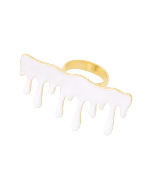 Melty Milk Ring (White)【Japan Jewelry】