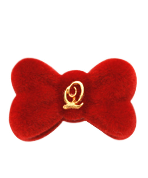 Velvet Ribbon Charm (Red)【Japan Jewelry】