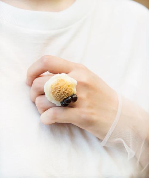 【Online Exclusive】Bubble Milk Tea Ice Cream Ring