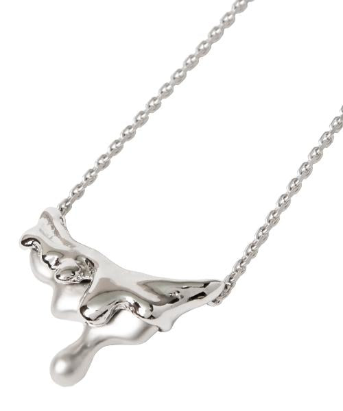 Melty Melt Necklace (Silver)【Japan Jewelry】