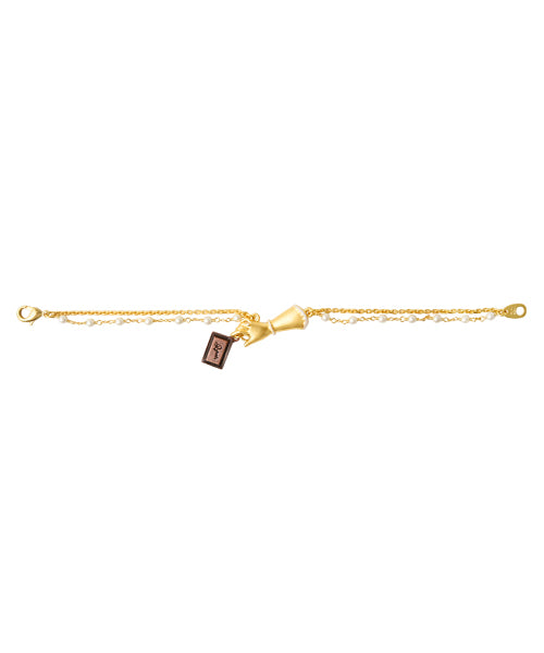 Sneak Chocolate Pearl Bracelet【Japan Jewelry】