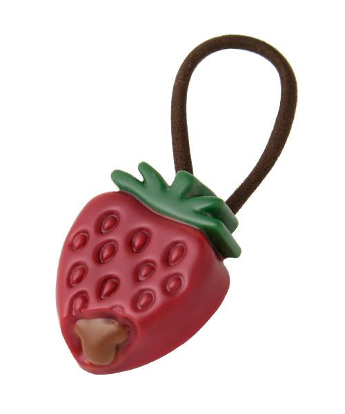 Strawberry Ganache Hair Rubber Band (Red)【Japan Jewelry】