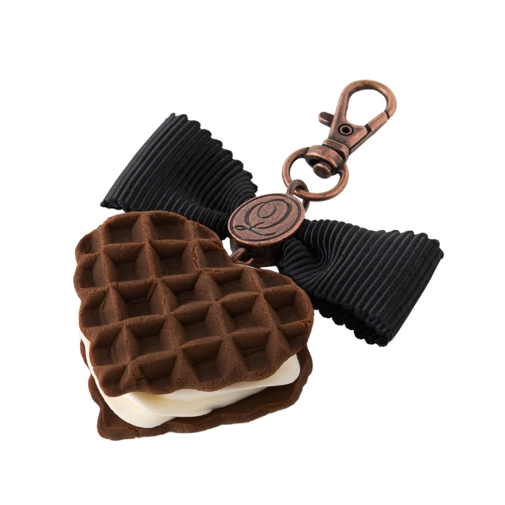 Chocolate Waffle Bag Charm【Japan Jewelry】