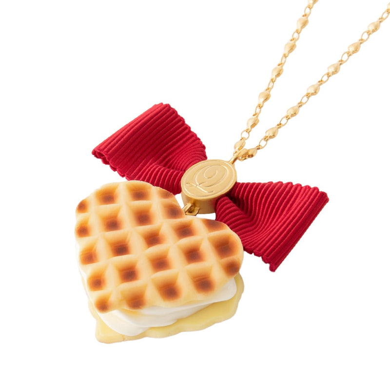 Buttermilk Waffle Necklace【Japan Jewelry】