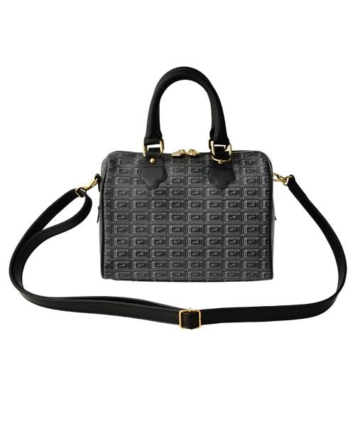 Black Chocolate Mini Boston Leather Bag【Japan Jewelry】 – Japan