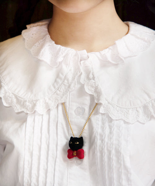 Velvet Ribbon Charm (Red)【Japan Jewelry】