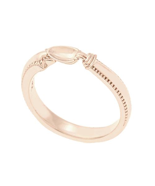 【18K-Pink Gold / Order Jewelry】First Bite Spoon Ring