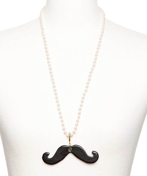 Elegance Mustache Necklace【Japan Jewelry】