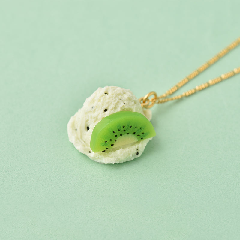 Kiwi Ice Cream Necklace【Japan Jewelry】