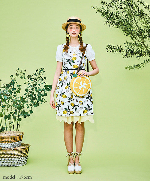 Honey Lemon Sleeveless Dress【Japan Jewelry】