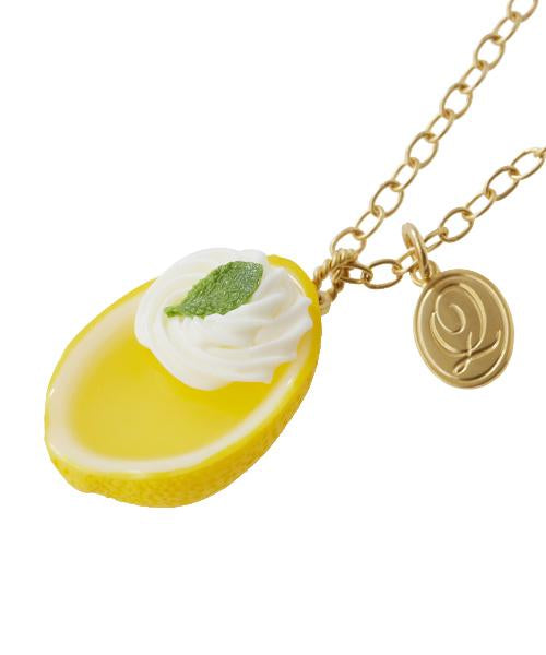 Fresh Lemon Jelly Necklace【Japan Jewelry】