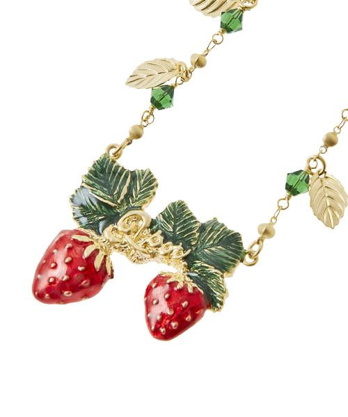 Strawberry Field Necklace【Japan Jewelry】