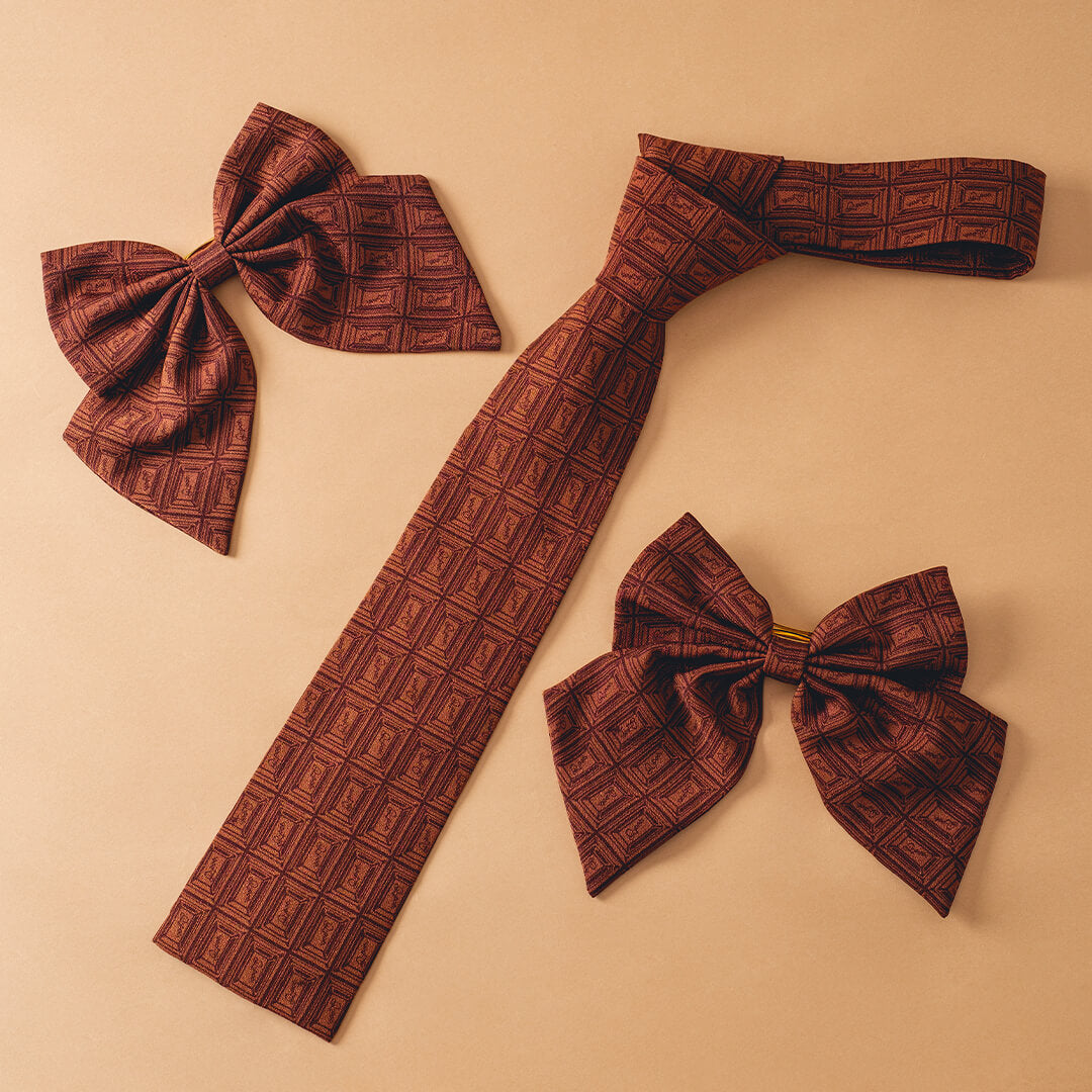 Chocolate Necktie【Japan Jewelry】