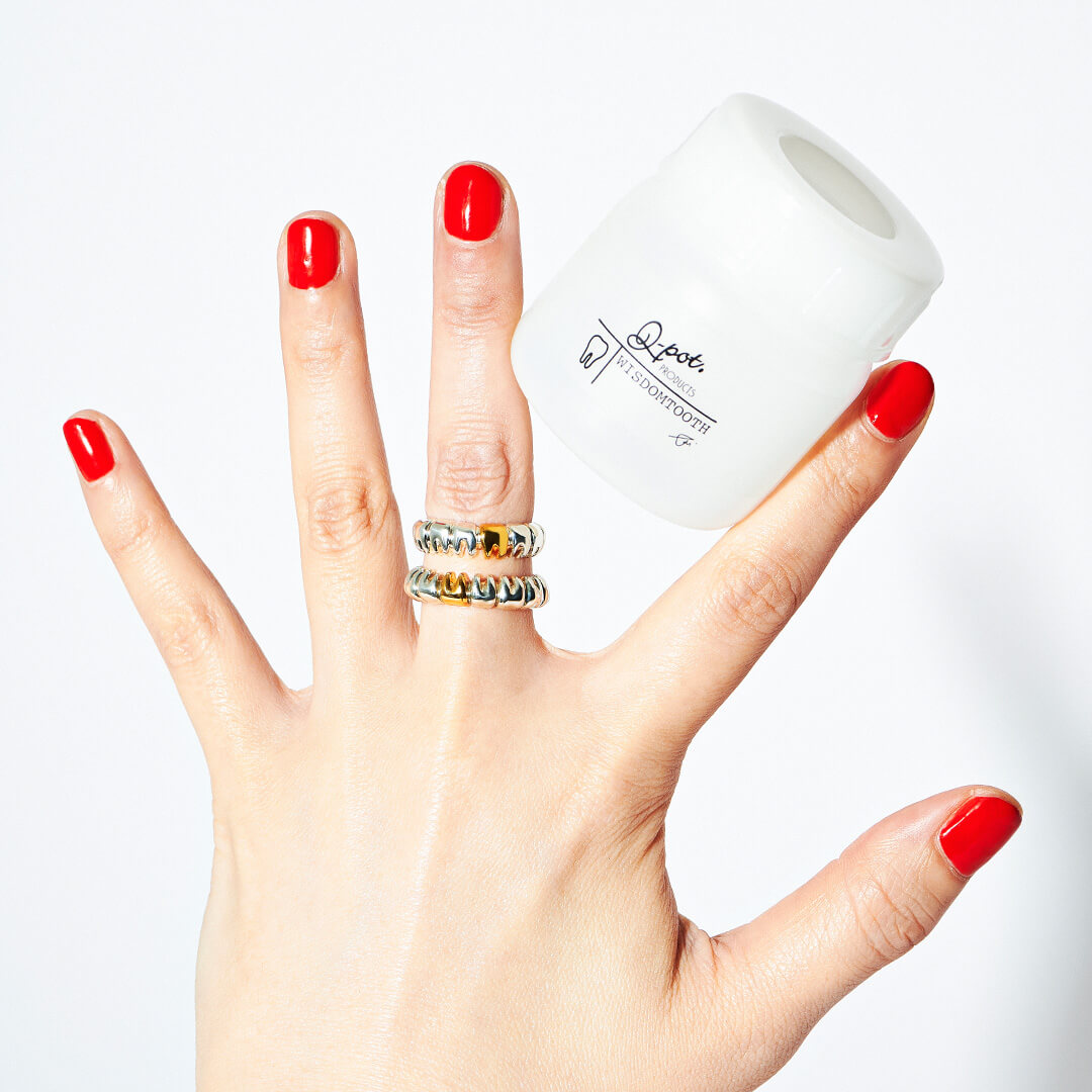 【Silver925/Special Package】Wisdom Tooth Ring【Japan Jewelry】
