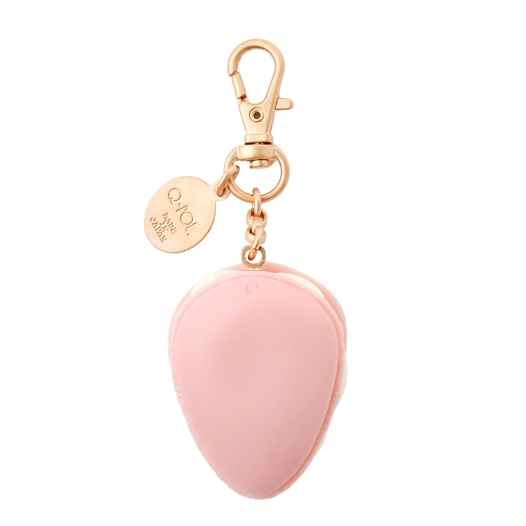 The Strawberry Macaron Bag Charm (Pink)【Japan Jewelry】 – Japan