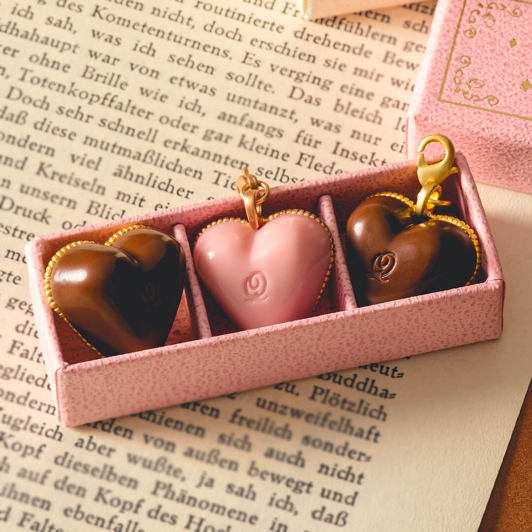 Finest Amour Chocolat Charm (Brown)【Japan Jewelry】
