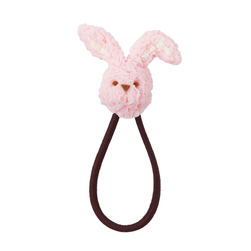 Strawberry Milk Tea Rabbit Cookie's Face Hair Rubber Band【Japan Jewelry】
