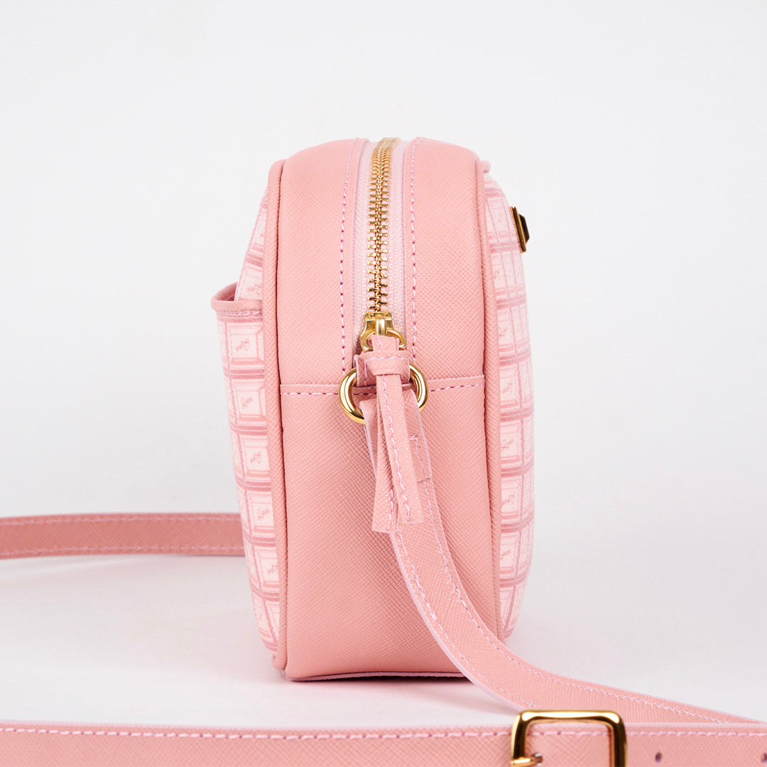 Strawberry Chocolate Mini Crossbody Leather Bag【Japan Jewelry】