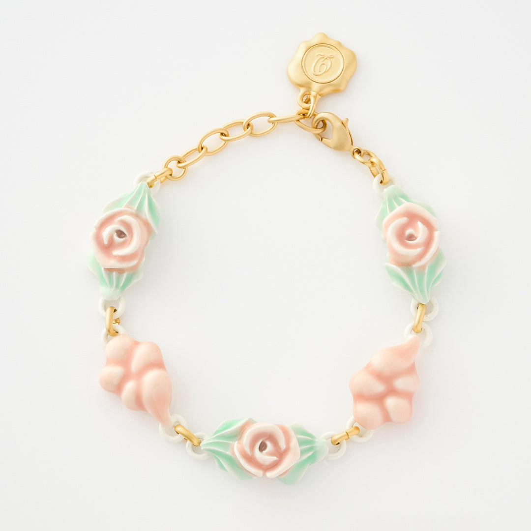 Rose Cream Bracelet【Japan Jewelry】