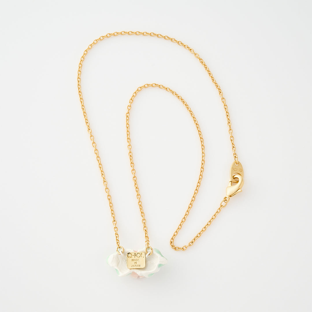 Rose Cream Necklace (S)【Japan Jewelry】