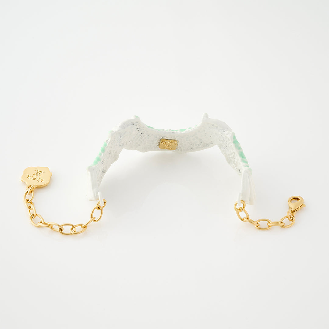 Frill Cream Bracelet (Mint)【Japan Jewelry】