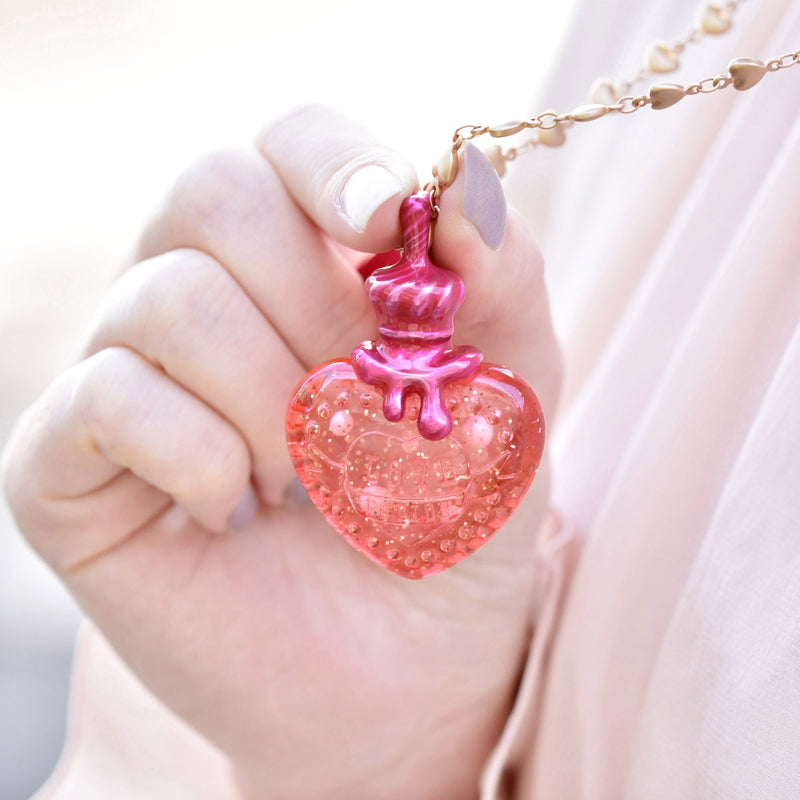 【Harry Potter × Q-pot. collaboration】Sparkling Love Potion Necklace【Japan Jewelry】