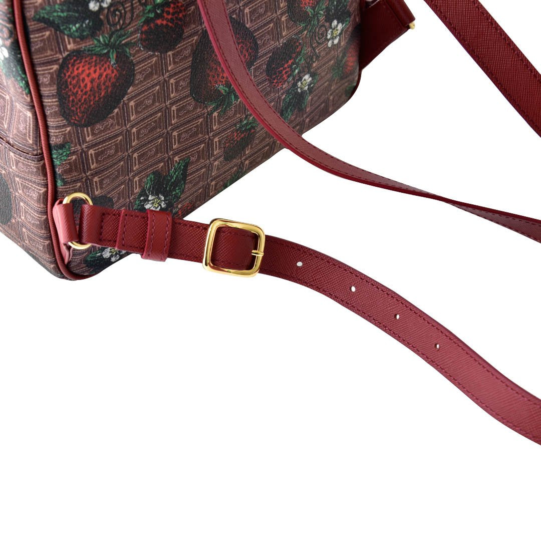 Chocolate × Strawberry Small Backpack【Japan Jewelry】